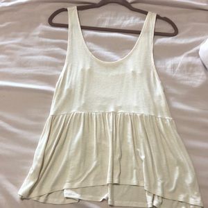 AE Peplum tank top